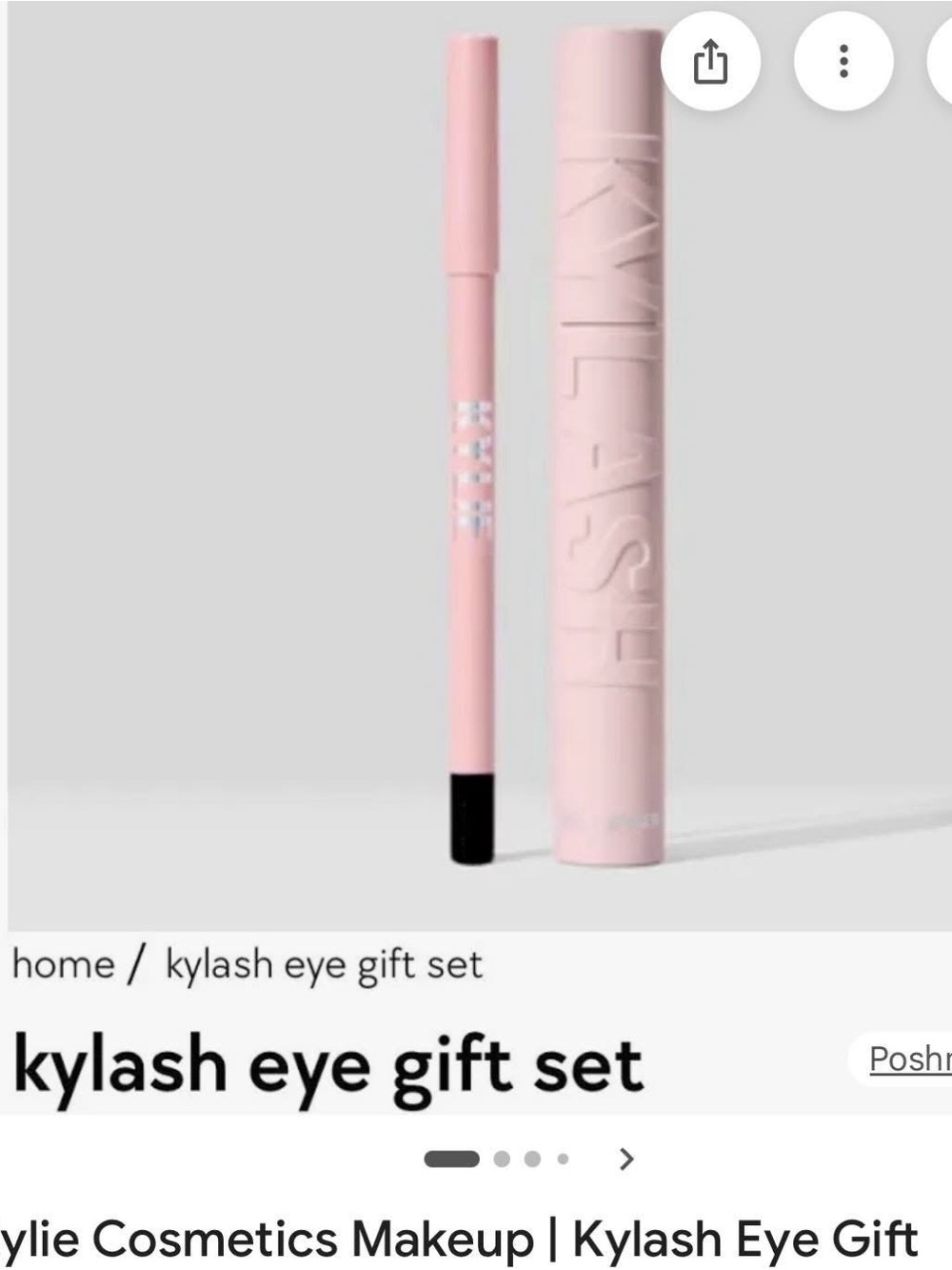 Eye Gift Set - FULL SIZE Black Mascara & Shimmery Black Eyeliner